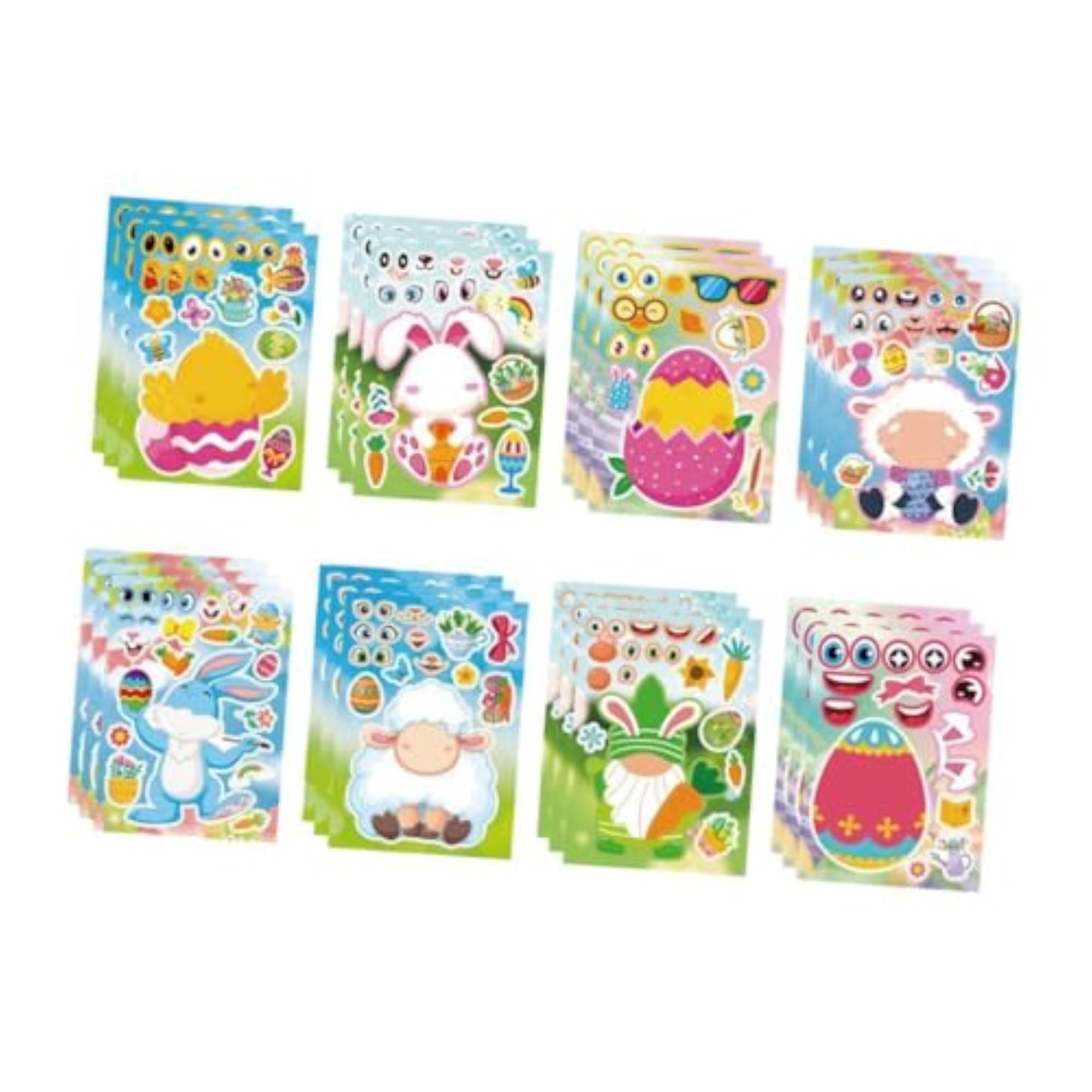 Easter Stickers for Kids, 24 Pieces